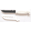 Evolution Bait Knife 4 in Wht Handle Blk Blade Wht Cover, EV-BK4-WHT
