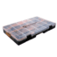 Evolution Outdoor 3700 Fishing Drift Series Colored Tackle Tray, Orange/Black, 3700, 37001-EV