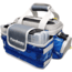 Evolution Outdoor 4007 Pro-Angler Zerust Tackle Bag, Includes 3 Trays, Kinetic Blue, FL30000