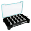 Evolution Outdoor Ballistix 3.6 Tray, Black clear, 3600 sz tackle tray, BLX36