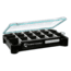 Evolution Outdoor Ballistix 3.6 Tray, Black clear, 3600 sz tackle tray, BLX36