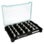 Evolution Outdoor Ballistix 3.7 Tray, Black clear, 3700 sz tackle tray, BLX37