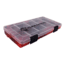 Evolution Outdoor Drift Series 3500 Colored Tackle Tray, Red/Black, 3500, 35018-EV