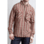 ExOfficio Air Strip Macro Plaid Long Sleeve Shirt - Men's -Dk Brick-XX-Large