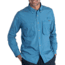 ExOfficio Air Strip Micro Plaid Long Sleeve Shirt - Men's-Atlantic-Large