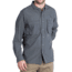 ExOfficio Air Strip Micro Plaid Long Sleeve Shirt - Men's-Cinder-Large
