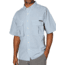 Air Strip Micro Plaid Short Sleeve Shirt - Mens -Cayman-Small