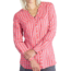 ExOfficio Airhart Long Sleeve Shirt - Women's -Hot Coral-Small