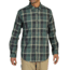Arabica Plaid Long Sleeve Shirt - Mens -Petrol-Medium