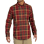 Arabica Plaid Long Sleeve Shirt - Mens -Tango-Medium