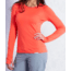 ExOfficio Bugsaway Lumen Long Sleeve Crew - Women's -Hot Coral-Large
