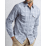 ExOfficio BugsAway Sol Cool Plaid Long Sleeve Shirt - Men's-Dk Pebble-Large