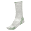 ExOfficio BugsAway Solstice Canyon Crew Sock - Mens, Sleet Heather/Alpine Green, Medium/Large, 3155-3131-1634-M/L