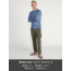 ExOfficio BugsAway Tarka Long Sleeve - Mens, Admiral Blue, Medium, 11112857-5017-M