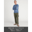 ExOfficio BugsAway Tarka Long Sleeve - Mens, Admiral Blue, Small, 1111-2857-5017-S