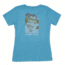 ExOfficio Demo, Escape Tee Short Sleeve Shirt - Women's, Atlantic Heather, Medium, 2012-3363-ATLTICHTHR-M-DM