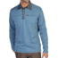 ExOfficio Javano Polo Long Sleeve Shirt - Men's -Galaxy-Medium