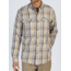 ExOfficio Minimo Plaid Long Sleeve Shirt - Men's -Black-X-Large