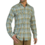 Minimo Plaid Long Sleeve Shirt - Mens -Petrol-Small
