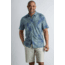 ExOfficio Next-To-Nothing Pindo Print Short Sleeve Shirt Men's, Indigowash, 2XL 10023033-5990_2XL