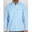 ExOfficio Reef Runner Long Sleeve - Men's-Lt Lapis-Medium