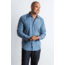 ExOfficio Salida Ombre Plaid Long Sleeve Shirt Men's, Indigowash, M 10013144-5990_M