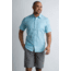 ExOfficio Soft Cool Avalon Short Sleeve Shirt Men's, Poolside, 2XL 10023124-5400_2XL