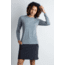 ExOfficio Sol Cool Kaliani Long Sleeve Shirt Women's, Carbon Heather, S 20113112-9702_S