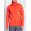 Sol Cool Long Sleeve Half Zip - Mens-Fire Opal-Large