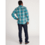 ExOfficio Stonefly Midweight Flannel Long Sleeve - Mens, Algiers Blue, Medium, 1001-3313-5328-M