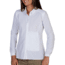 ExOfficio Triflex Hybrid Long Sleeve Shirt - Womens-White-Large