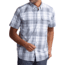 ExOfficio Ventana Plaid Short Sleeve - Men's-Cement-Medium