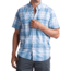ExOfficio Ventana Plaid Short Sleeve - Men's-Deep Water-Medium
