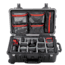 Eylar Eylar 22 in Hard Rolling Carry-On Camera Case with Adjustable Padded Divider and Lid Organizer