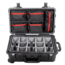 Eylar Eylar 22 in Hard Rolling Carry-On Camera Case with Adjustable Padded Divider and Lid Organizer