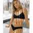 Body Glove Smoothies Ruth Fixed Triangle Swim Top - Black 9DA53BFA, L, Black, 39506226-068-L