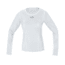 GOREWEAR Womens M WINDSTOPPERR Base Layer Long Sleeve Shirt in Light Grey/White Small 4-6 Slim fit 39CD4BC4, 100320-9201-38