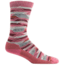 Farm To Feet Billings Blanket Stripe Sock - Womens-Carmine-Large