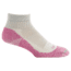 Farm To Feet Boulder Light Weight 1/4 Crew Sock - Womens-Platinum/Berry-Large