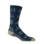 Farm To Feet Cokeville Medium Weight Crew Sock - Mens, Denim/Desert Tan, Large, FF-8578-420-DEN-L