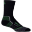 Damascus Medium Crew Sock - Mens-Black/Silver-X-Large