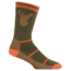 Farm To Feet Englewood Stag Sporting Sock - Men's-Woodbine/Mango-Large