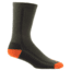 Farm To Feet Madison Tipped Solid Crew Sock - Men's-Olive Night/Orange-Medium