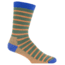 Farm To Feet Rock Springs Striped Traditional Hiker Sock - Men's-Sycamore/Carrot-X-Large