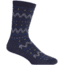Farm To Feet Valle Crucis Fair Isle Hiker Sock - Womens-US Blue/Surf the Web-Small