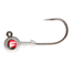 Fathom Bug Eye Jig Head 1/4oz Lead Red, 4 pack, JH04-1/4-LEDR