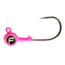 Fathom Bug Eye Jig Head 1/4oz Pink, 4 pack, JH04-1/4-PNK