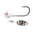 Fathom Pro-Select Belly Blade Jig Head 1/4oz White, JH02-1/4-WHT