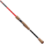 Favorite Fishing Brush Dobber Crappie Spinning Rod, 6ft 8in, Ultra Light, Red/Black, DBR-681UL