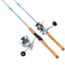 Favorite Fishing Olft Salty Spinning Combo, 7ft 3in, Medium Heavy, Silver/Blue, OLS731MH40